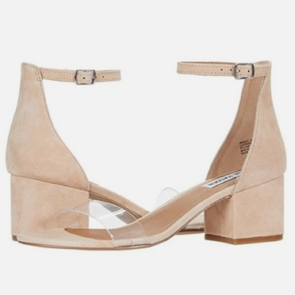 Steve Madden Blush Ankle Strap Heels sz 9. Gently used